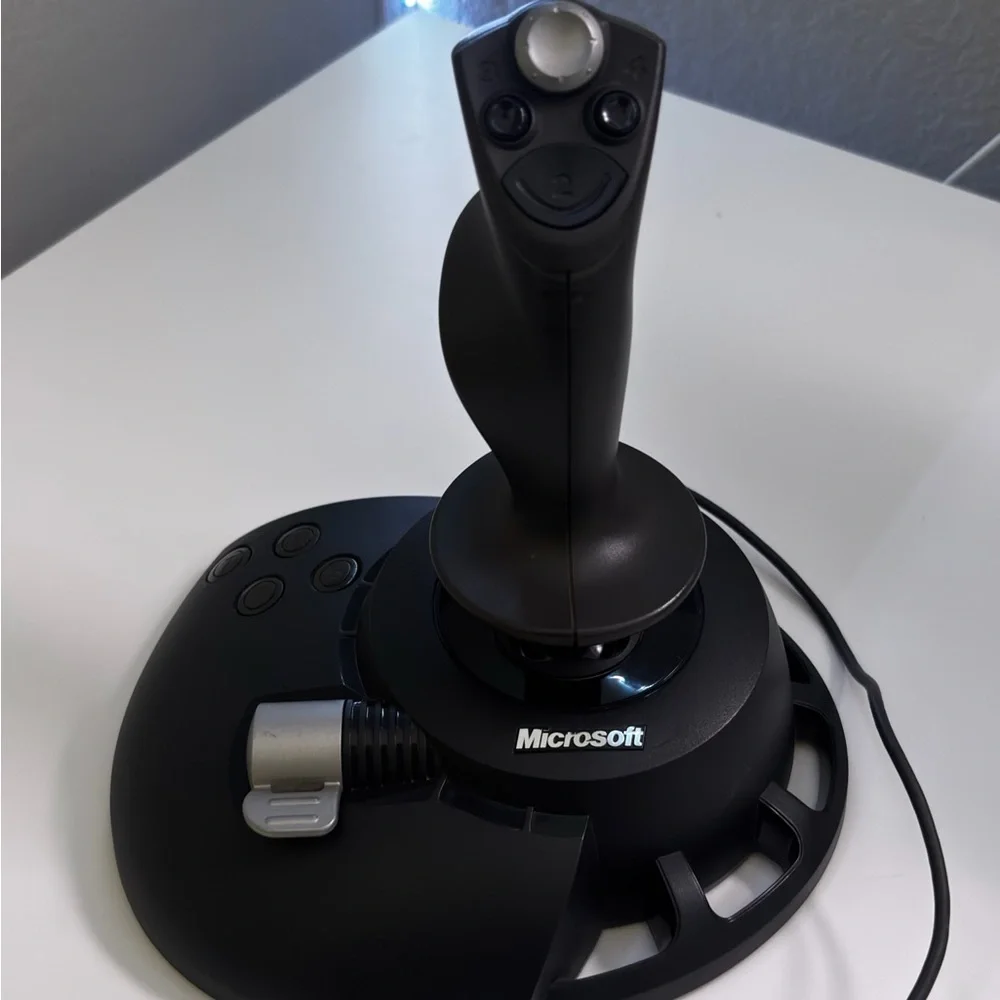 Microsoft Sidewinder Flight Stick Joystick Controller